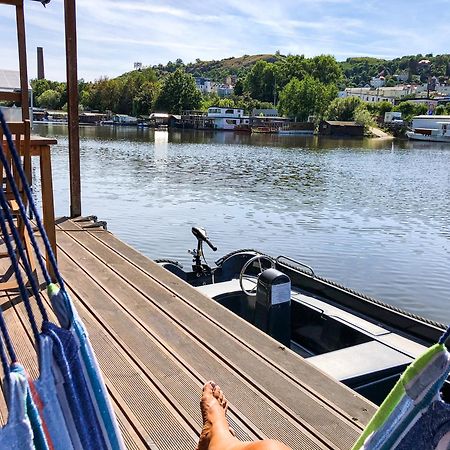 Houseboat Benjamin - Houseboats Benjamin & Franklin Hotel ปราก ภายนอก รูปภาพ